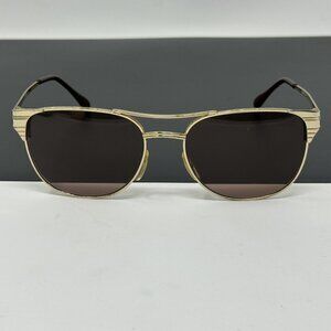 Vintage Girard 3530 Gold Pilot Metal Sunglasses France